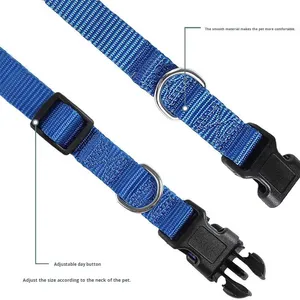 Collares de perro para perros medianos, duraderos, cómodos, básicos, Collar de perro para cachorros pequeños, razas extragrandes con liberación rápida - Product Image 2