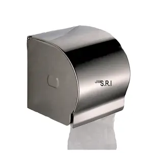 S.R.I 304 stainless steel decorative paper towel tissue dispenser holders clean poly bags paper