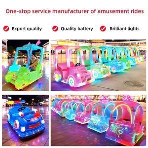 Nouvelle arrivée Londres Style 2 places Train pour parc d'attractions Center Shopping Mall Gagnez de l'argent Amusement Rides Enfants Pare-chocs Voiture Jouets - Product Image 5