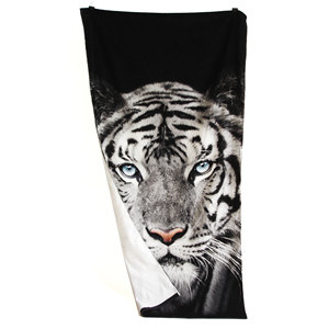 Oem Chất Lượng Cao 100% Cotton Dày Chất Liệu Tùy Chỉnh Thiết Kế Đầy Đủ Màu Sắc Phản Ứng In Bãi Biển Khăn Hơn Kích Thước - Product Image 2