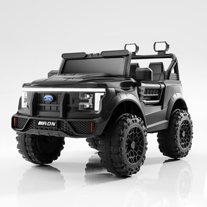 Nouvelle voiture télécommandée 4x4 en plastique, batterie 12V 7Ah, pour enfants, 4 moteurs, éclairage LED complet, siège en cuir peint, modèle M28 - Product Image 1