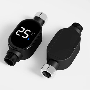 A0526 เทอร์โมมิเตอร์วัดอุณหภูมิฝักบัว LED อัจฉริยะรุ่นใหม่ วัดอุณหภูมิได้อย่างแม่นยำ ก๊อกน้ำสำหรับเด็ก เทอร์โมมิเตอร์วัดอุณหภูมิน้ำในครัวเรือน - Product Image 1