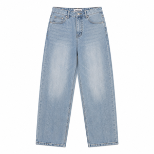 <span class=keywords><strong>Jeans</strong></span> a Zampa di Lusso da Donna a Vita Alta Vestibilità Comoda Stile <span class=keywords><strong>Mom</strong></span> <span class=keywords><strong>Fit</strong></span> in Denim - Vendita all'Ingrosso ODM - Product Image 6