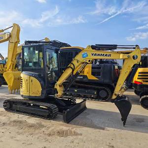 Used construction <b>machinery</b>: Yanmar compact crawler excavator original import, Model Vic35 at a low price. - Product Image 3