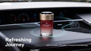 Diffuseur <span class=keywords><strong>d</strong></span>'aromathérapie portable en verre pour voiture, commerce extérieur, 150 ml, éliminateur <span class=keywords><strong>d</strong></span>'odeurs de formaldéhyde, <span class=keywords><strong>sans</strong></span> alcool, parfum sûr, 0 <span class=keywords><strong>bruit</strong></span> - Product Image 5