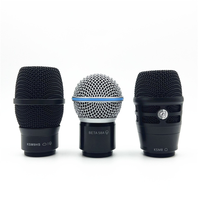 Wireless BETA58A/KSM8/KSM9HS Dynamic Microphone Head Upper Section Handheld Microphone Accessories Unidirectional Made in China