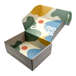 Shipping Boxes Luxury Printed Wholesale Cardboard Color Garment Dress Mailers Box Corrugated Shipping Boxes Custom Logo For Clothing