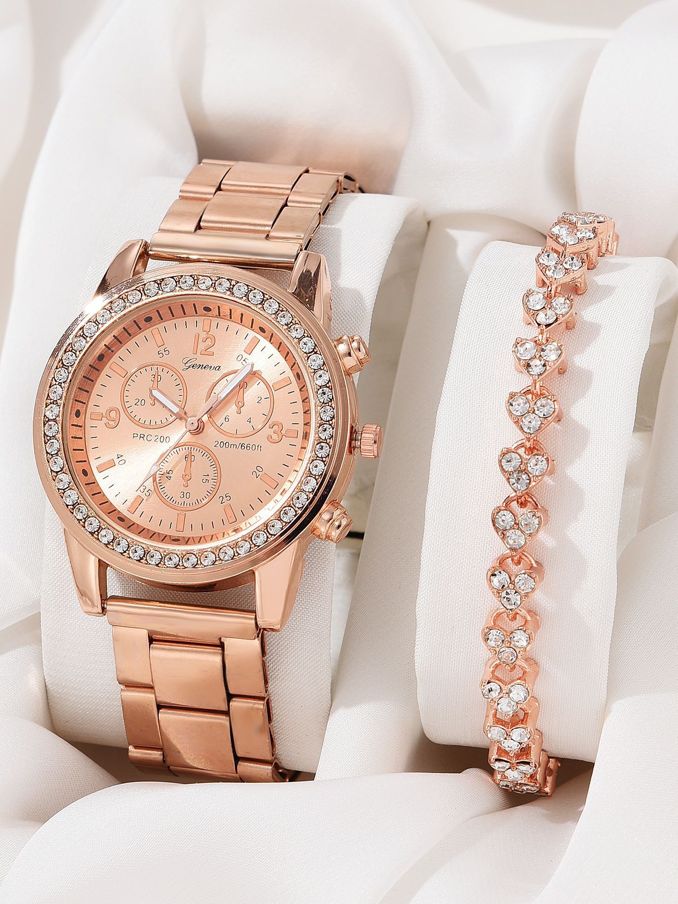 Wholesale Elegant Watch and Bracelet Set for Women