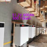 Batterie solaire hybride lithium-ion UCAN 51,2 V 600 Ah 30 kWh pour réseau et hors réseau, garantie 10 ans, empilable, 20-30 kW