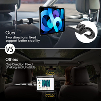 Support universel de tablette pour voiture, porte-téléphone pour iPad, à rotation de 360 degrés