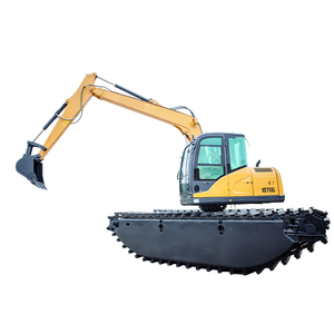 Excavadora Anfibia XE75SL de 8 Toneladas para Dragado, Miniexcavadora para Trabajos en Ríos, Zonas Húmedas y Pantanos - Product Image 4
