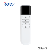 Télécommande de porte de garage automatique, nouvelle forme automatique, code d'apprentissage 2/3/4/6 boutons universel de haute qualité, yf2195