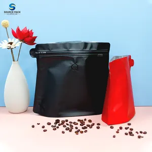 Высококачественная индивидуальная красочная упаковка 250 г алюминиевая фольга кофейный мешок с разрывной выемкой кофейный упаковочный мешок