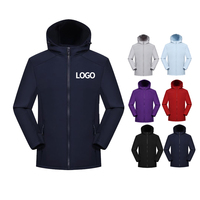 Vestes coupe-vent softshell pour hommes de haute qualité, personnalisées, chaudes pour l'hiver, unisexes, pour couples, pour la randonnée, la course à pied et la pratique de sports de plein air