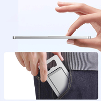Support de téléphone portable ultra fin en aluminium, pliable, support de bureau pour diffusion en direct, visionnage de vidéos, support universel pour tablette