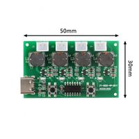 Module humidificateur mini USB de type C NewRJ, générateur de brouillard à 4 canaux et carte de circuit imprimé de commande, atomiseur oscillant à ultrasons