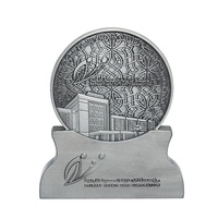 Chine fournisseur prix bon marché personnalisé canadien ancien argent antique estampage presse métal alliage de zinc 3d jeu jeton défi pièce