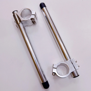 Tay lái xe máy R15 R3 R6 R7 zx4r chia 37mm 38mm 41mm 45mm 47mm 50mm 51mm CNC màu đen bạc Kẹp thanh tay cầm - Product Image 3