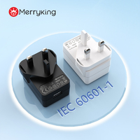 Chargeur USB de qualité médicale UKCA CE 60601-1 5V 1A 1.5A 2A 2.5A pour atomiseur et tire-lait électronique