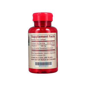 Complément personnalisé de vitamine E 400 UI pour la santé de la peau, du cœur et du système immunitaire – Gélules de vitamine E - Product Image 3