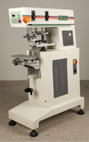 Machine d'impression par tampographie pneumatique monocouleur CYMS-150-90 à tête unique avec godet à huile, pour tampons en caoutchouc et papier