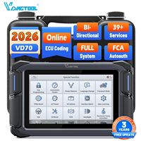 Nuevo Programador de Llaves VD70 2026, Herramienta de Diagnóstico Automotriz Universal para Llaves de Coche con Sistema Completo e +39 Funciones de Reinicio, desde Almacén en EE. UU.