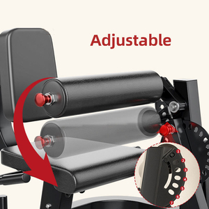 Máquina de Extensión y Flexión de Piernas Ajustable NJ, Equipo Profesional de Gimnasio para Entrenamiento de Piernas - Product Image 4