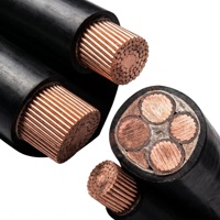 ZC-YJV 3+2-adriges Kupfer-Stromkabel 50/70/95/120/150/185/240/300 mm für Energieindustrie & Ingenieurprojekte China