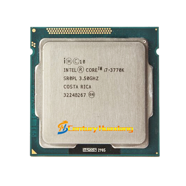 Intel Core I7 3770K 3.5GHz 8M Quad-Core LGA1155 Desktop CPU I7-3770K/3770S /3770S Processor