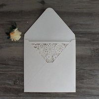 Pas cher en gros laser carte fleur laser impression personnalisée texte impression noir gros laser carte d'invitation