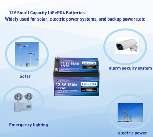 Ultra güvenli dayanıklı uzun çalışma zamanı LiFePO4 <span class=keywords><strong>UPS</strong></span> pili 12V 15Ah pil - Product Image 3