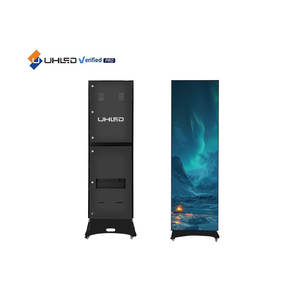 Schermo a <span class=keywords><strong>LED</strong></span> IP65 impermeabile 5000nit esterno <span class=keywords><strong>LED</strong></span> Poster segno Display con ruote facile da installare per la pubblicità esterna - Product Image 6