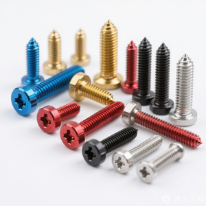Tornillo de cabeza platónica de titanio de 12 mm, tornillo de máquina de acero inoxidable con rosca fina M3, estilo colorido para coche, estilo aluminio. - Product Image 5