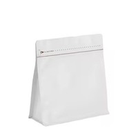 Sachets en aluminium colorés de 125G, 250G, 500G, 1000G, pochettes en plastique à huit côtés, sachets de café refermables en aluminium mat avec valve