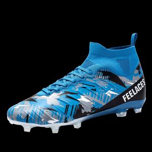 Wholesale Men's Soccer Shoes Indoor/Outdoor <strong>Football</strong> Cleats Big <strong>Size</strong> Boys' Training <strong>Boots</strong> with Rubber and Mesh Insole - Product Image 6
