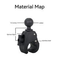 360 °   Support de téléphone et tablette rotatif à griffes