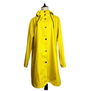 Coupe-vent imperméable personnalisé <span class=keywords><strong>de</strong></span> randonnée en PU Long imperméable pour femmes Manteau <span class=keywords><strong>de</strong></span> <span class=keywords><strong>pluie</strong></span> léger pour femmes Veste <span class=keywords><strong>de</strong></span> <span class=keywords><strong>pluie</strong></span> - Product Image 6