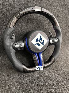 Volante LED de Fibra de Carbono Personalizado para <span class=keywords><strong>BMW</strong></span> G20 G30 G21 G22 G23 Serie 3 <span class=keywords><strong>320i</strong></span> 325i 330i 2019 2020 2023 - Product Image 4