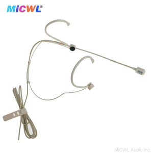 Beta54 Auriculares de metal ligero Micrófono Cardioide 4 pines TA4F EW G3 G4 para ULX SLX PGX GLX Sistema inalámbrico BeltPack <span class=keywords><strong>3</strong></span> pines ATW - Product Image 6