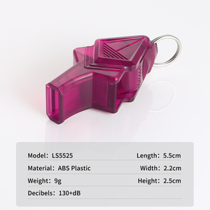 Fischietto per <span class=keywords><strong>arbitro</strong></span> di pallacanestro di calcio professionale fischietto in plastica ABS - Product Image 5