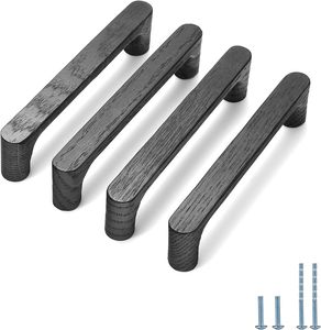 Wooden Cabinet <b>Pull</b> <b>Handles</b> 145mm Bar Shape Minimalist Design for Drawer and <b>Door</b> Use - Product Image 4