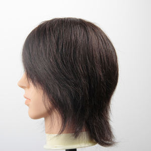 หัวหุ่นฝึกย้อมสีผมจริงสำหรับผู้ชายพร้อมผมสีบลอนด์ - Product Image 6