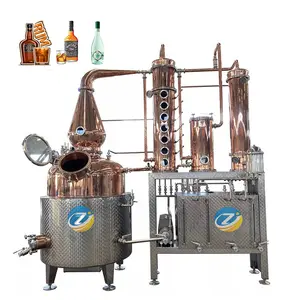 1000L ZJ macchina per distilleria commerciale Vodka Brandy Rum Gin whisky distillazione sistema di distillazione dell'alcool