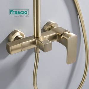 Frascio Beliebte Duschsets und Armaturen Bad-Dusch-Mischbatterie Messing-Duscharmaturenset Regendusche Badezimmer - Product Image 3