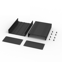 Boîtier en aluminium anodisé Boîtier d'instrument électronique en métal Boîte de jonction Boîtier PCB