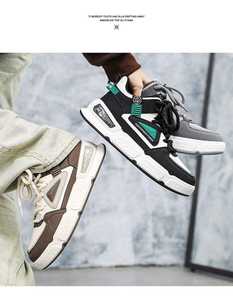 Zapatos Deportivos para Hombre, Transpirables, con Suela Gruesa, para Correr, Baloncesto y Caminar, Estilo Chunky - Product Image 5