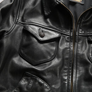 <span class=keywords><strong>Veste</strong></span> en cuir de cheval de haute qualité unisexe, printemps, automne, hiver, fermeture éclair, style rétro américain, <span class=keywords><strong>veste</strong></span> en cuir véritable - Product Image 4