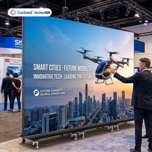 Écran d'affichage numérique pliable Canbest CJ MAX <span class=keywords><strong>88</strong></span> <span class=keywords><strong>pouces</strong></span> COB LED P1.2 P1.5 P1.9 pour la publicité dans les centres commerciaux et les atriums - Product Image 4
