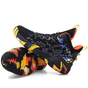 Chaussures de sport décontractées pour hommes <span class=keywords><strong>2022</strong></span>, baskets montantes en tissu extensible respirant, semelle souple amortissante, chaussures de sport pour hommes, chaussures de <span class=keywords><strong>basket</strong></span>-ball - Product Image 5