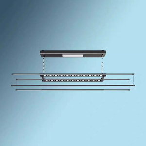 Tendedero inteligente para ropa, balcón, uso doméstico, estante de secado de ropa, ajuste automático de altura, estante de secado de aire - Product Image 1